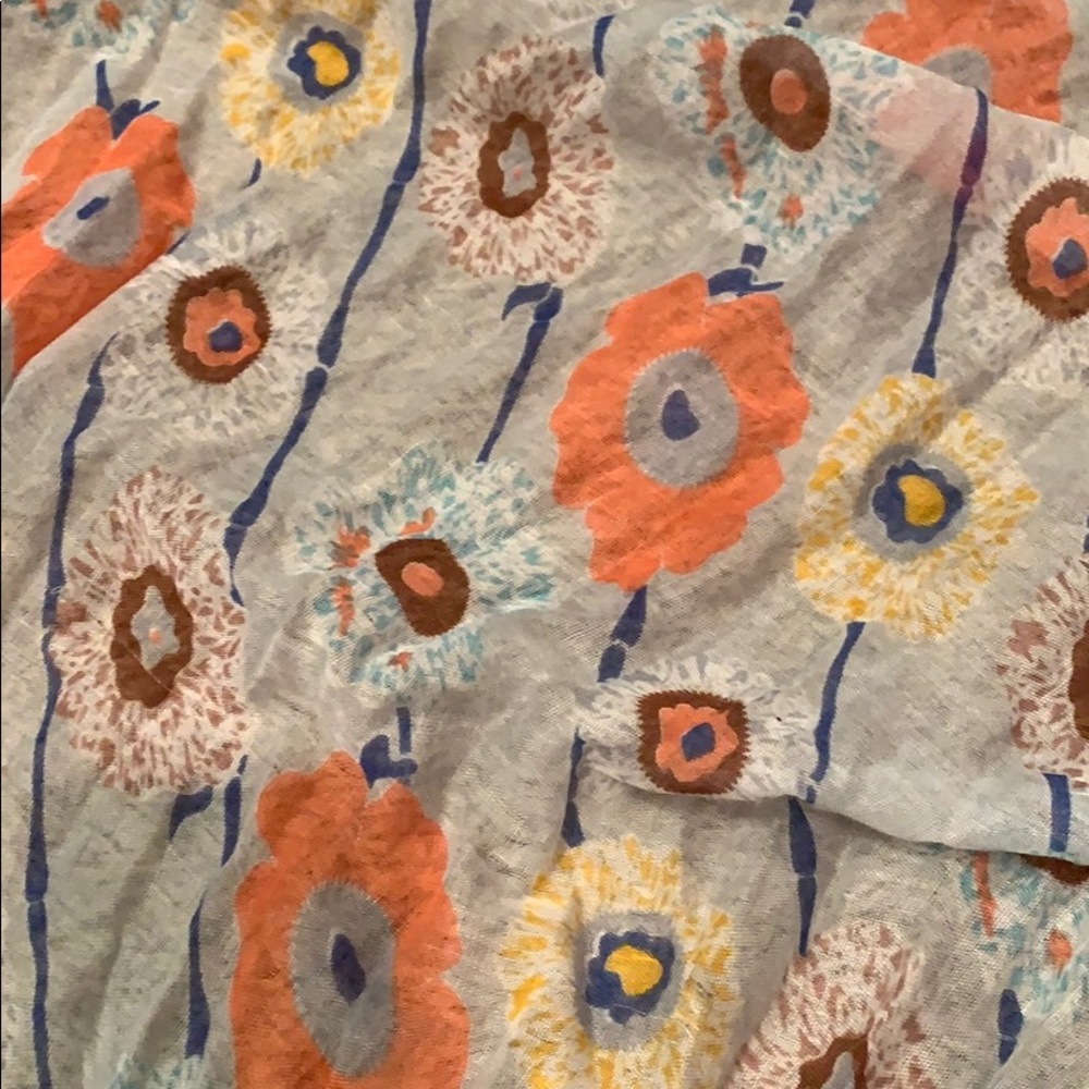 Floral scarf